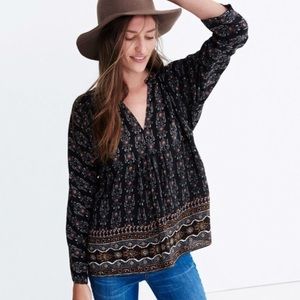 Madewell silk blouse